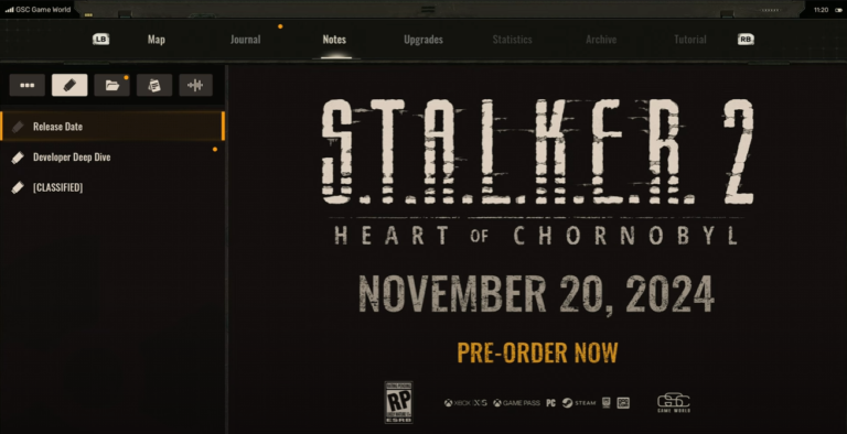 ОФІЦІЙНО: гру S.T.A.L.K.E.R. 2: Серце Чорнобиля перенесено на 20 листопада!