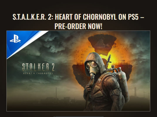 GSC анонсували дату виходу S.T.A.L.K.E.R. 2: Heart of Chornobyl для PS5