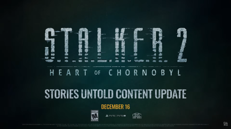 S.T.A.L.K.E.R. 2: Безкоштовне сюжетне та контентне оновлення виходить вже 16 грудня