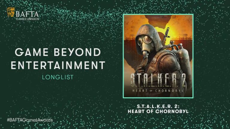 S.T.A.L.K.E.R. 2: Серце Чорнобиля потрапив в лонглист BAFTA Games Awards 2026