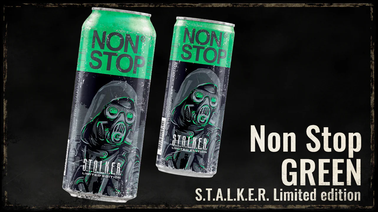 Анонсовано новий дизайн та смак Non Stop GREEN S.T.A.L.K.E.R. Limited Edition